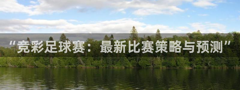 “竞彩足球赛：最新比赛策略与预测”